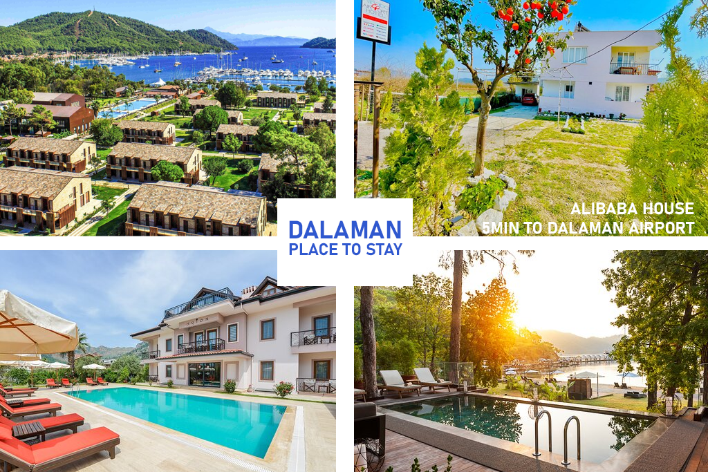 dalaman beautiful places to stay